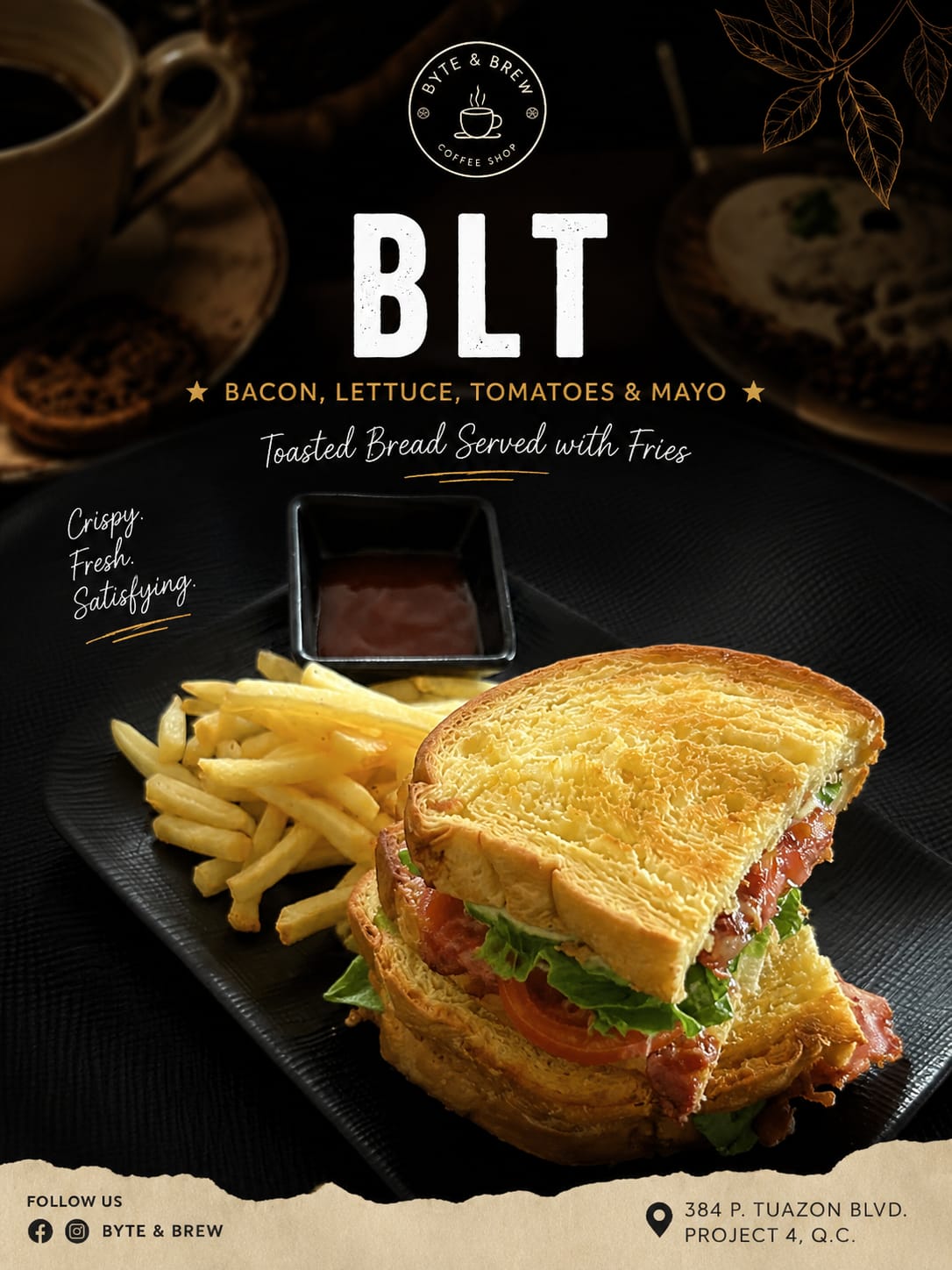 BLT (Bacon, Lettuce, and Tomato Sandwich)