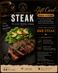 B&B Steak Gift Cards