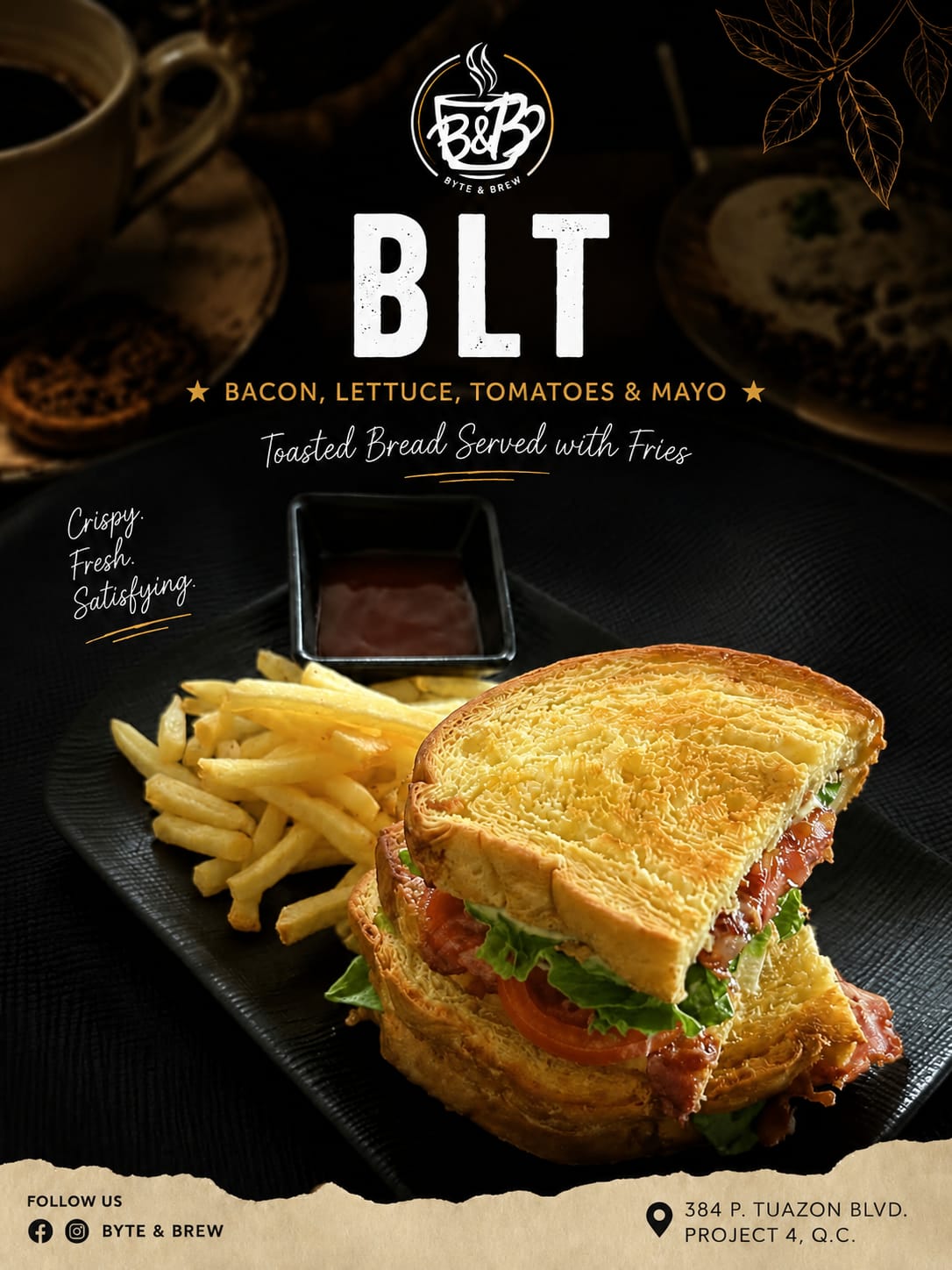 BLT (Bacon, Lettuce, and Tomato Sandwich)